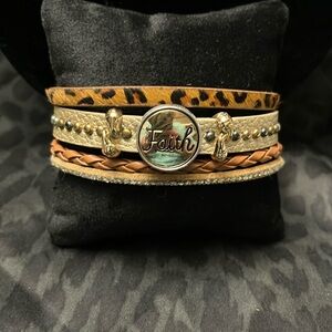 Faith Magnet Bracelet